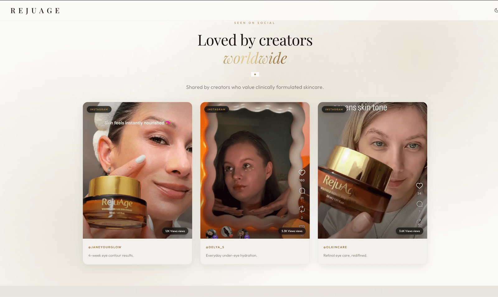 REJUAGE — social proof section